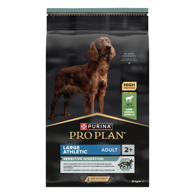 PURINA PRO PLAN Large Adult Athletic jehněčí a rýže Sensitive Digestion - 10 kg