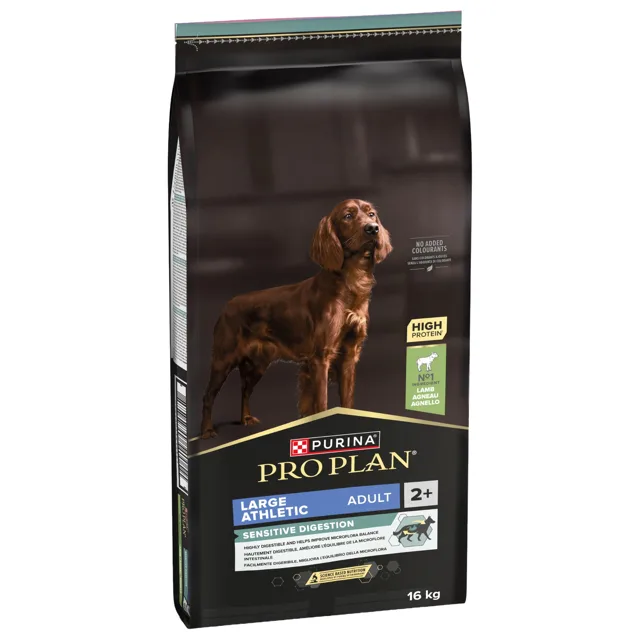 PURINA PRO PLAN Large Adult Athletic jehněčí a rýže Sensitive Digestion - 16 kg