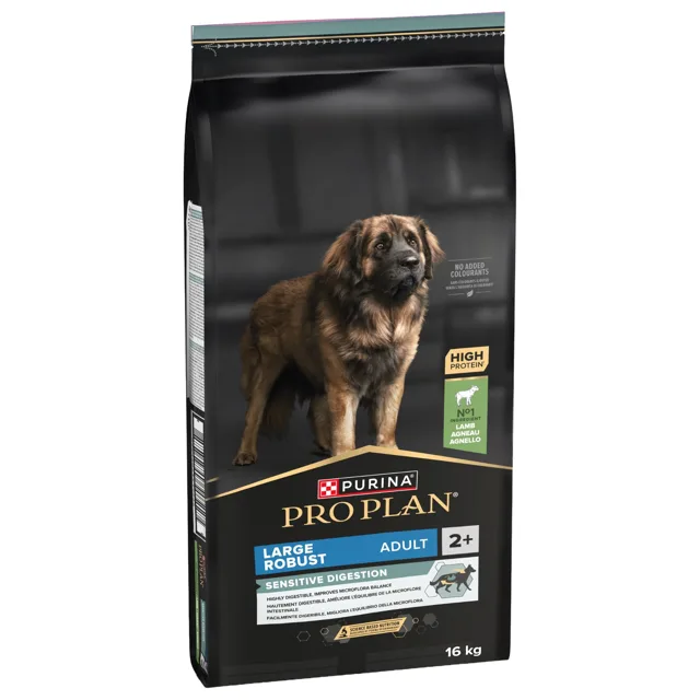 PURINA PRO PLAN Large Adult Robust jehněčí a rýže Sensitive Digestion - 16 kg