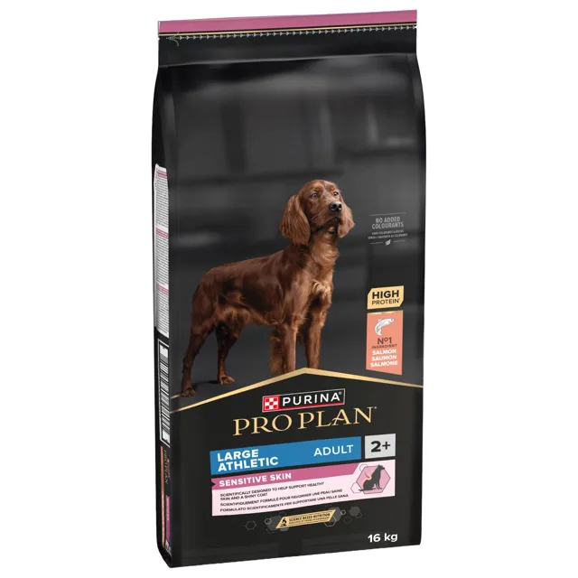 PURINA PRO PLAN Large Athletic Adult Sensitive Skin losos - 16 kg