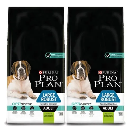 PURINA Pro Plan Large Robust Adult Sensitive Digestion OptiDigest Jehněčí 2 x 14 kg