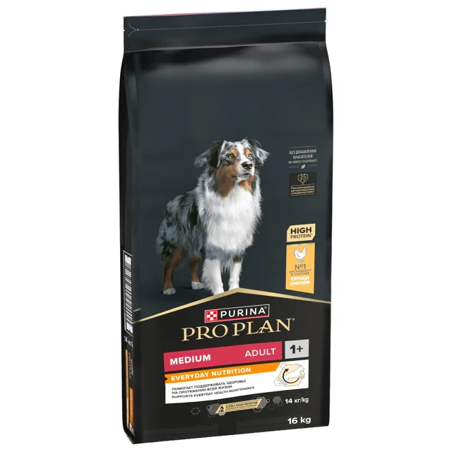 PURINA PRO PLAN Medium Adult Everyday Nutrition - 16 kg