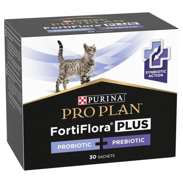 PURINA PRO PLAN Vet Diets Feline FortiFlora plus pro kočky 30x1,5 g