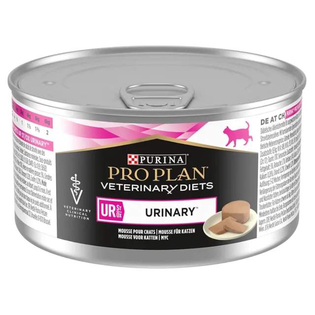 PURINA PRO PLAN Vet Diets UR St/Ox Urinary Turkey konzerva pro kočky 195 g