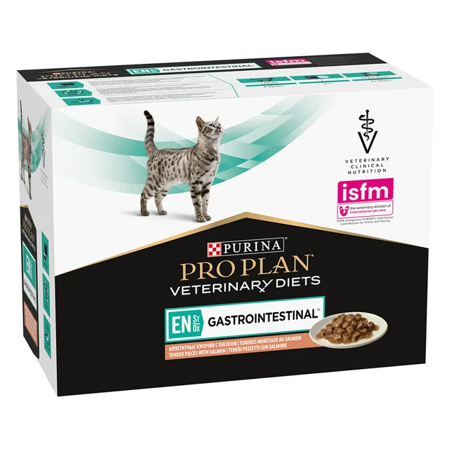 PURINA PRO PLAN Veterinary Diets, 2 balení za skvělou cenu - OM s kuřecím (2 x 10 x 85g)