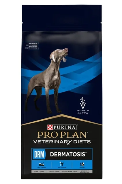 PURINA PRO PLAN Veterinary Diets Canine Dermatosis 12 kg pro psy s dermatologickými problémy