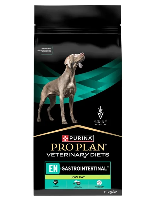 PURINA PRO PLAN Veterinary Diets Canine EN Gastrointestinal Low Fat 11 kg granule pro psy s trávicími problémy