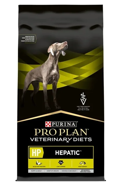PURINA PRO PLAN Veterinary Diets Canine HP Hepatic 12 kg pro psy s onemocněním jater