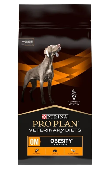 PURINA PRO PLAN Veterinary Diets Canine OM Obesity Management 12 kg pro psy na redukci nadváhy