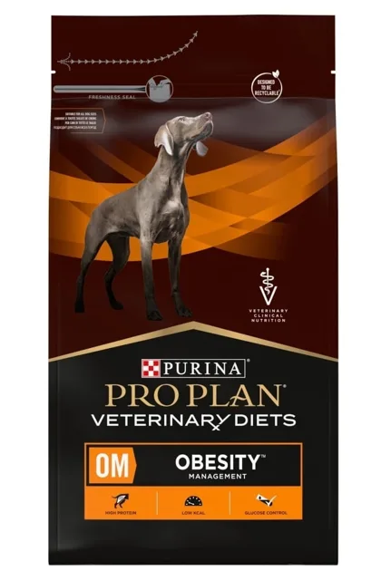 PURINA PRO PLAN Veterinary Diets Canine OM Obesity Management 3 kg pro psy na redukci nadváhy
