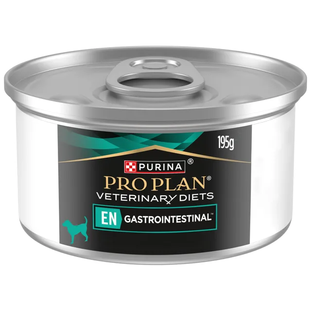 PURINA PRO PLAN Veterinary Diets EN Gastrointestinal Mousse - výhodné balení: 48 x 195 g