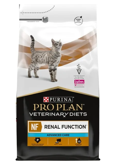 PURINA PRO PLAN Veterinary Diets Feline NF Renal Function Advanced Care 5 kg suché krmivo pro kočky s chronickým selháním ledvin