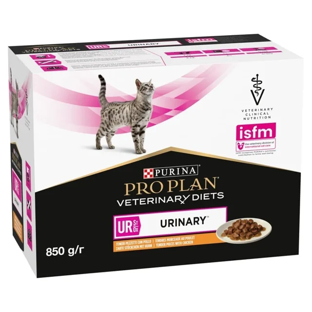 PURINA PRO PLAN Veterinary Diets Feline UR St/Ox Urinary Chicken 10x85 g