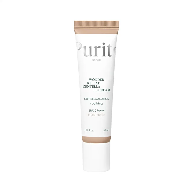 PURITO BB krém SPF 30 Wonder Releaf Centella (BB Cream) 30 ml 21 Light Beige