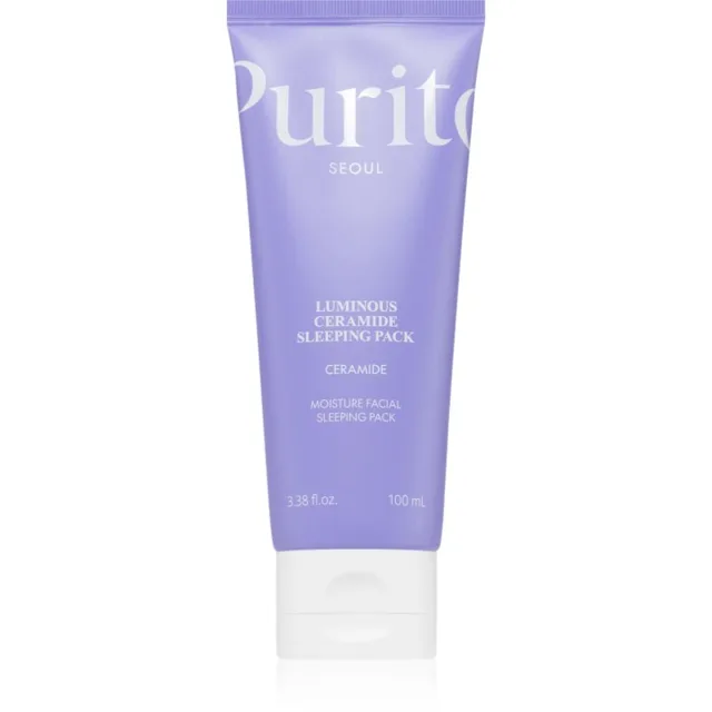 Purito Luminous Ceramide Sleeping Pack hydratační noční krém s ceramidy 100 ml