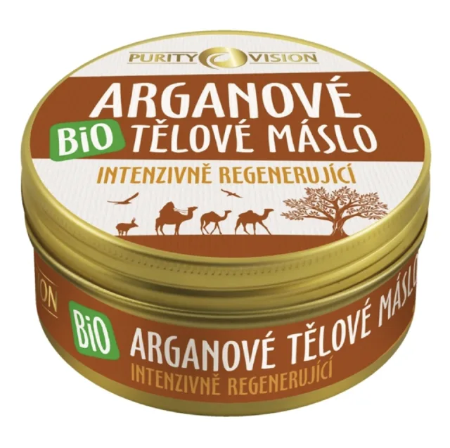 Purity Vision - Arganové tělové máslo BIO, 150 ml