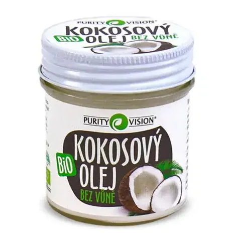 Purity Vision Bio Kokosový olej bez vůně 120 ml