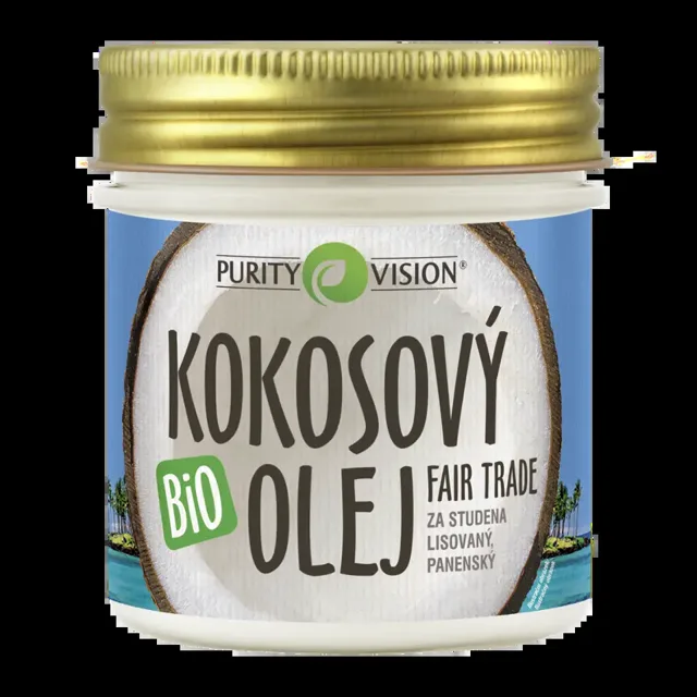 Purity Vision BIO kokosový olej panenský 120 ml