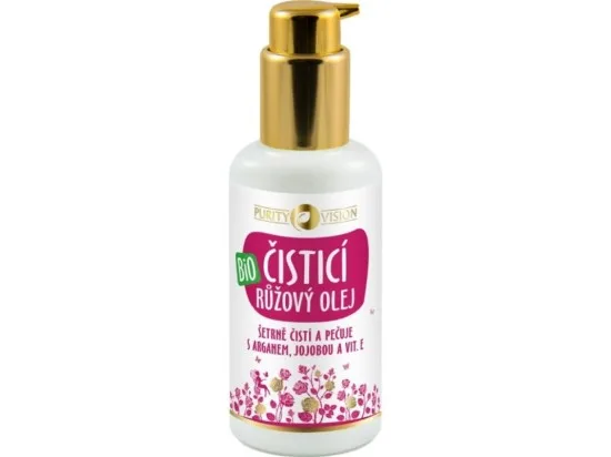 PURITY VISION BIO růžový čisticí olej 100 ml