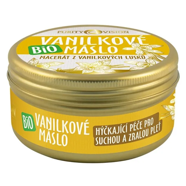 Purity Vision Bio Vanilkové máslo pro suchou a zralou pleť 70 ml