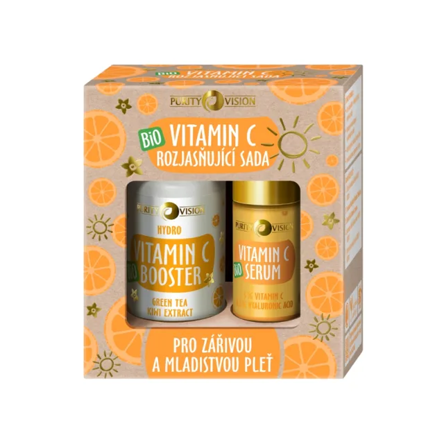 Purity Vision Dárková sada rozjasňující péče Bio Vitamin C