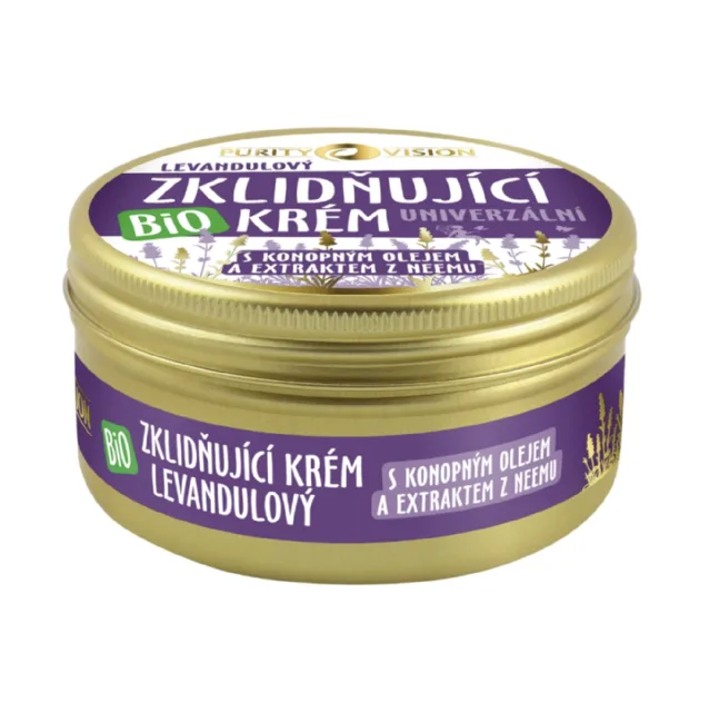 Purity Vision - Levandulový Zklidňující krém univerzální BIO, 100 ml