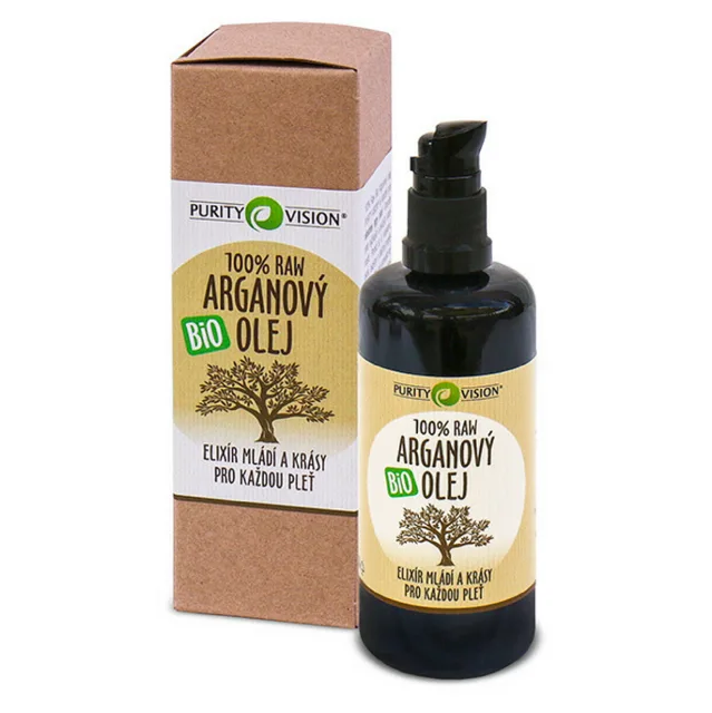 PURITY VISION Raw Bio Arganový olej 100 ml