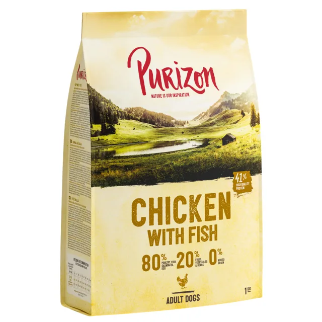 Purizon Adult 80:20:0 kuřecí s rybou - bez obilovin - 4 kg