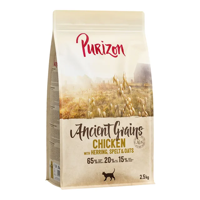 Purizon Adult Ancient Grain s kuřecím a rybou -  2,5 kg