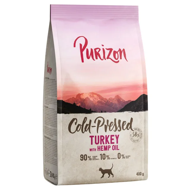 Purizon Coldpressed krůtí s konopným olejem - 2,5 kg