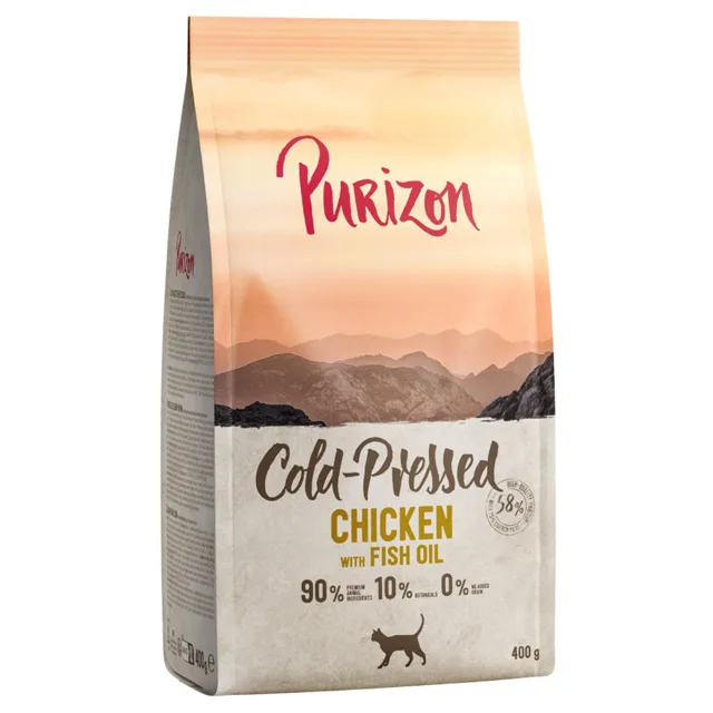 Purizon Coldpressed kuřecí s rybím olejem - 2 x 2,5 kg