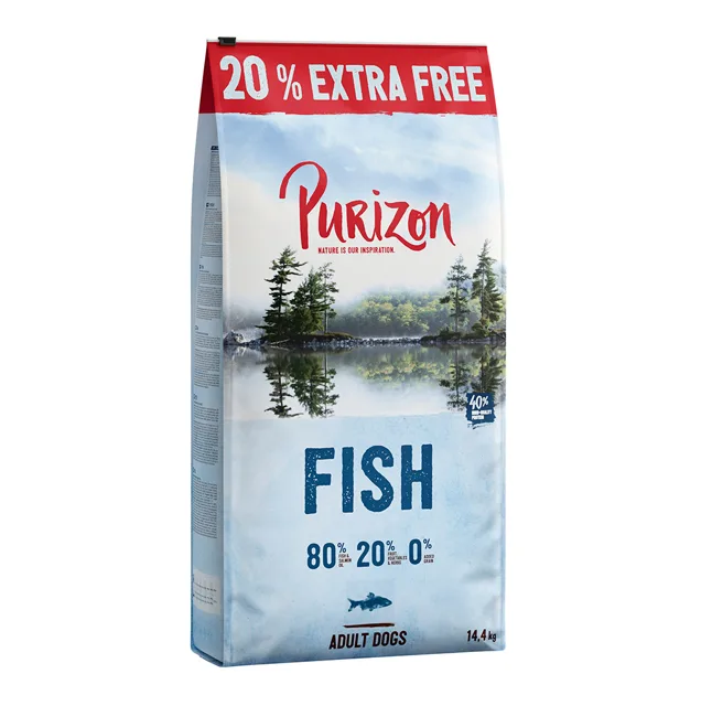 Purizon granule, 12 kg + 2,4 kg zdarma Adult kachna s jablky - bez obilovin
