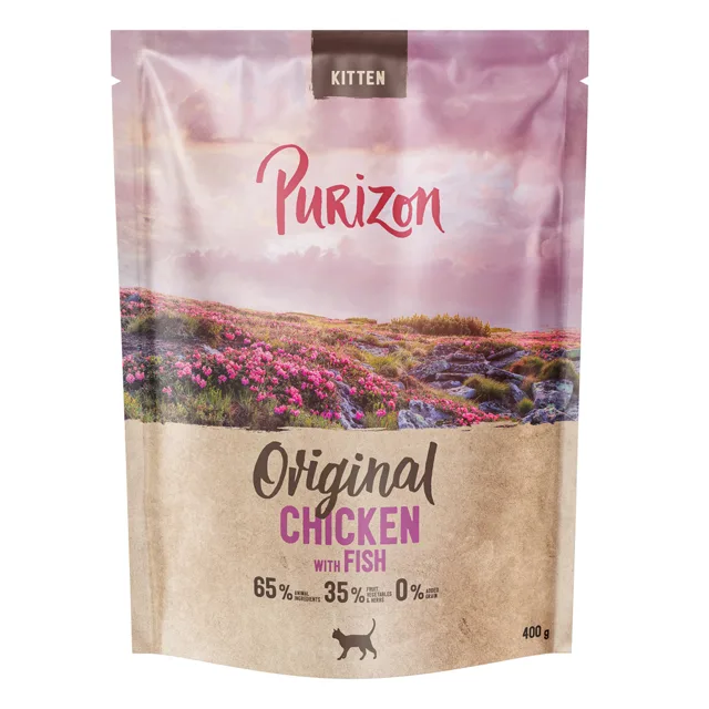 Purizon Kitten kuřecí s rybou - bez obilovin -  Novinka: 400 g