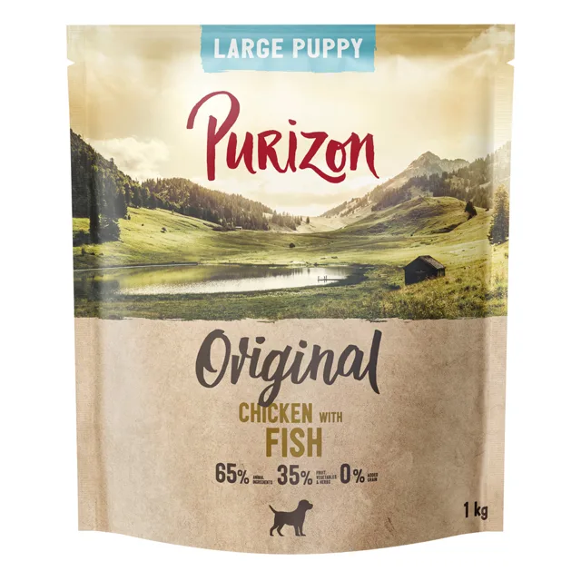 Purizon Large Puppy kuře & ryba - bez obilovin - 1 kg NOVINKA