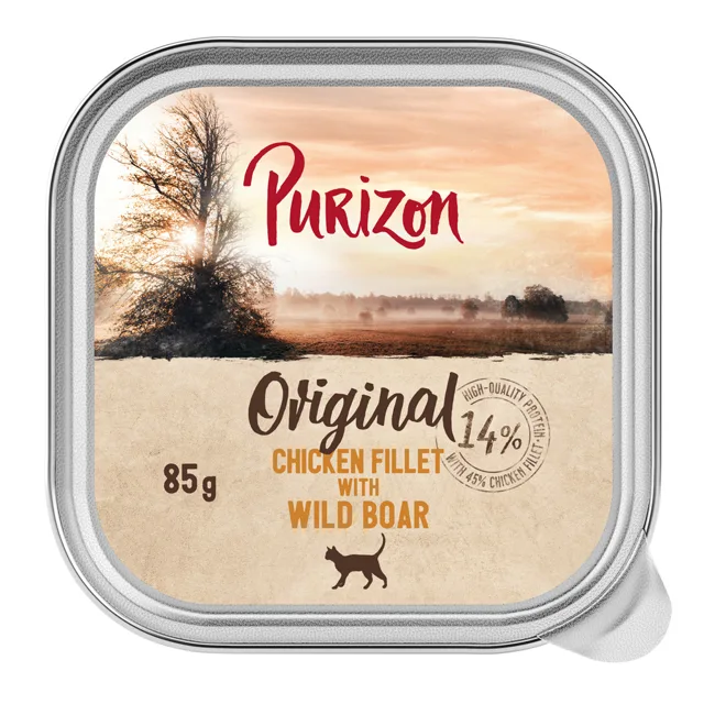 Purizon Original 6 ks (6 x 85 g) - kuřecí filet s divočákem