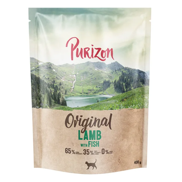 Purizon Original jehněčí s rybou - bez obilovin - Novinka: 400 g