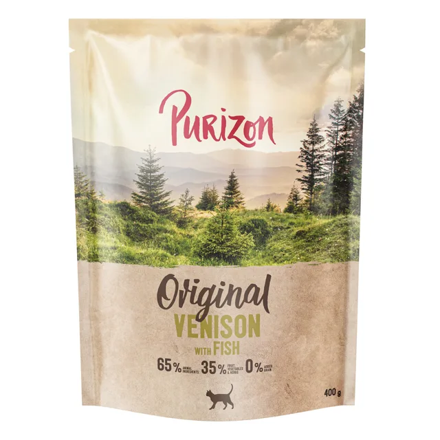 Purizon Original zvěřina s rybou - bez obilovin - 400 g