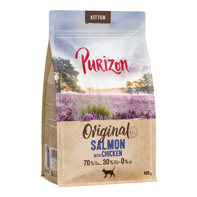 Purizon pro koťata losos s kuřecím - bez obilovin - Nová receptura: 2 kg