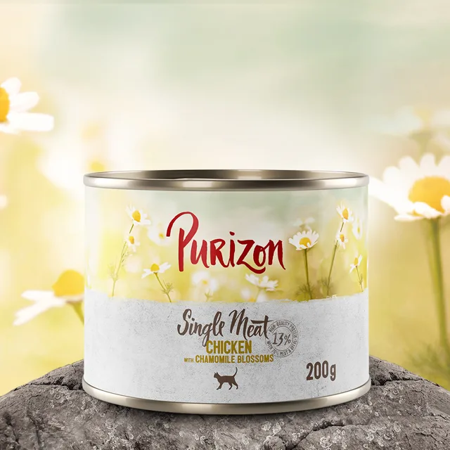 Purizon Single Meat 6 x 200 g - krůtí s květy vřesu