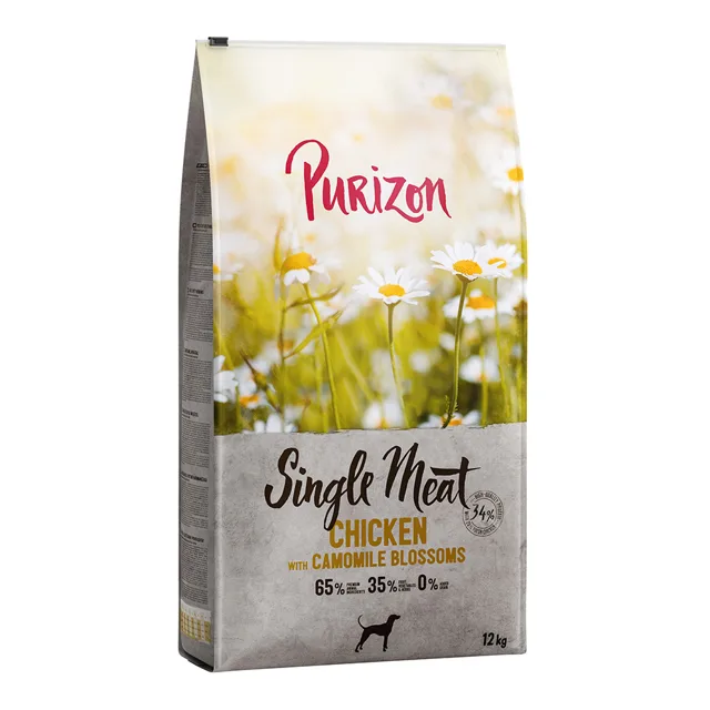 Purizon Single Meat Adult kuřecí s heřmánkem a dýní - bez obilovin - 12 kg