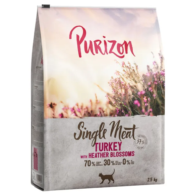 Purizon Single Meat krůtí s květy vřesu - 400 g