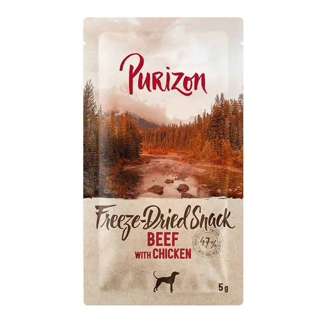 Purizon Snack hovězí a kuře - bez obilovin - 5 g