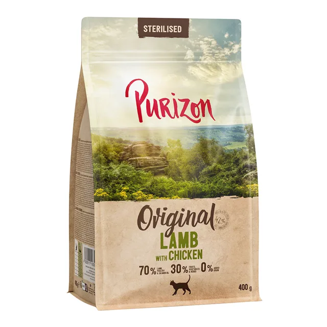 Purizon Sterilised Adult Lamb with Chicken - bez obilovin - NOVINKA: 2 kg