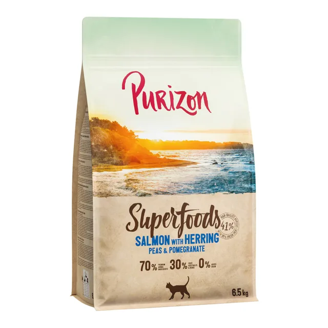 Purizon Superfoods Losos - Výhodné balení: 2 x 6,5 kg