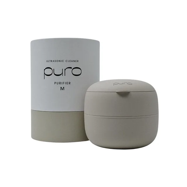 PURO Purifier M ultrazvuková čistička na rovnátka a náhrady skandinávská zelená