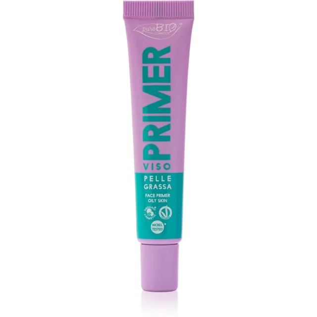 puroBIO Cosmetics Primer podkladová báze pod make-up pro mastnou pleť 15 ml
