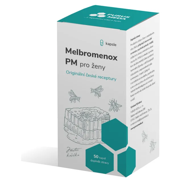 PURUS MEDA Melbromenox pro ženy 50 kapslí