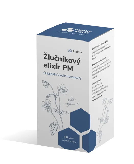 Purus Meda Žlučníkový elixír PM 60 tablet