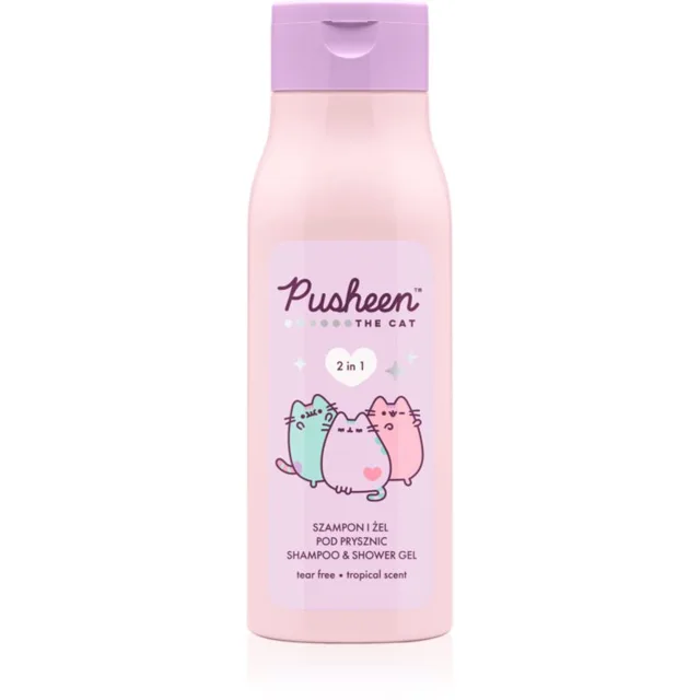 Pusheen 2 in 1 šampon a sprchový gel 2 v 1 400 ml