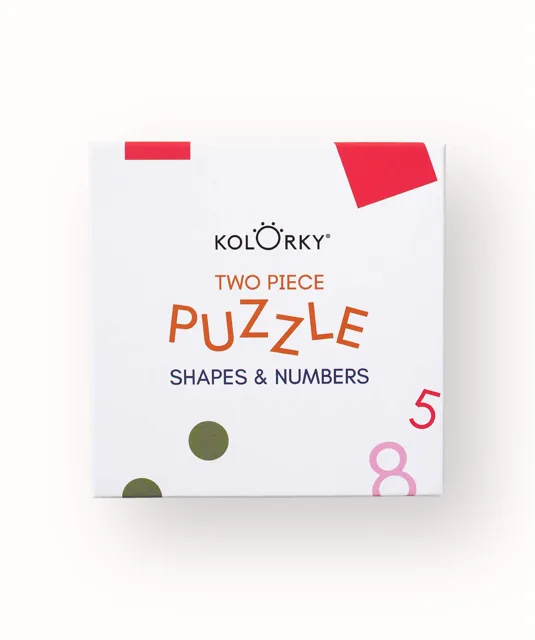 Puzzle Čísla a tvary